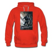 Men's The Black Panther Super Hero In Dark Wave Hoodie