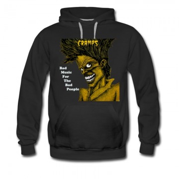 Men's The Cramps Bad Music For The Bad People Hoodie