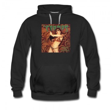Men's The Cramps Bikini Girl With Mechine Guns Hoodie