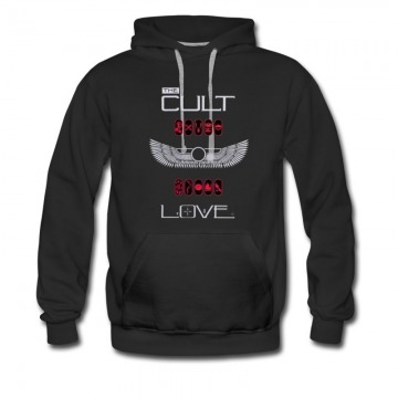 Men's The Cult Love Logo Rock Band Hoodie