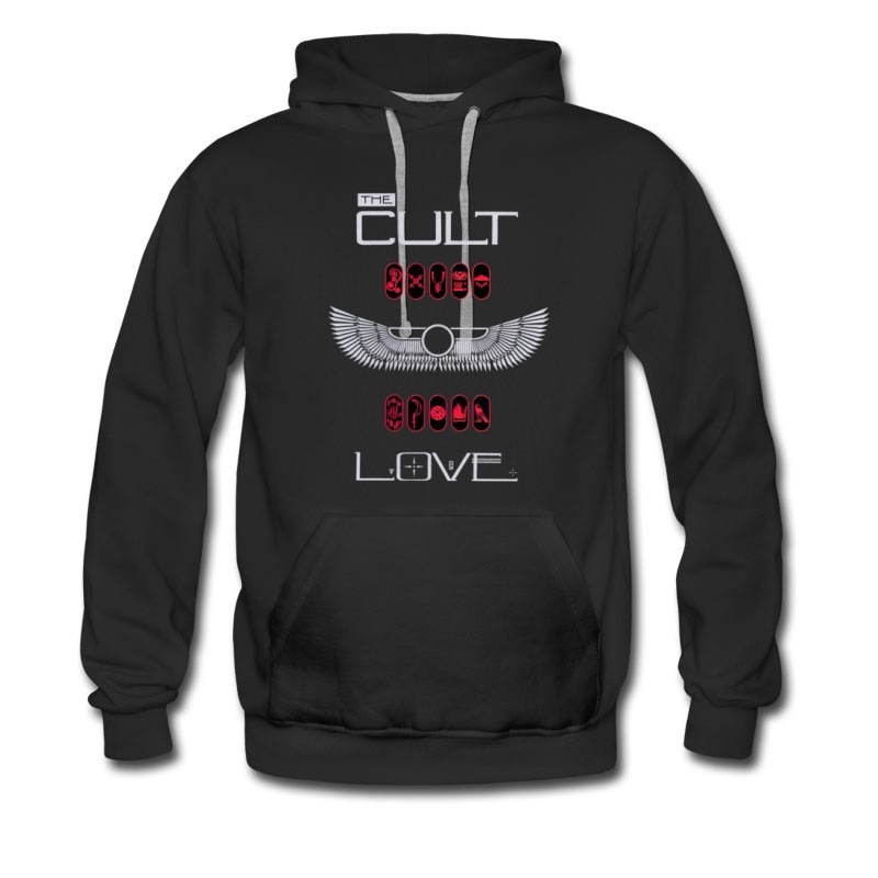 Men's The Cult Love Logo Rock Band Hoodie