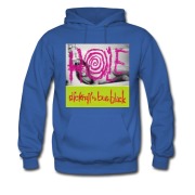 Men's The hole ducktail b/w burnblack Hoodie