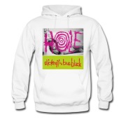 Men's The hole ducktail b/w burnblack Hoodie