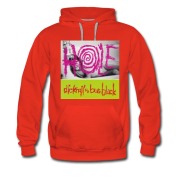 Men's The hole ducktail b/w burnblack Hoodie