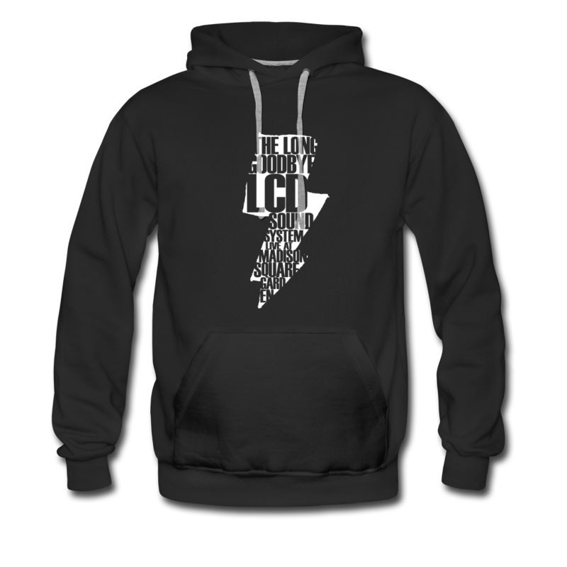 Men's The Lone Good Bye Lcd Sound System Hoodie