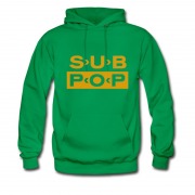 Men's The New SUB POP Recording Music Purple T- shirt S to XXL Hoodie