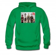 Men's The Usualy Suspect Of Horror Movie Middle One Was Crazy Hoodie