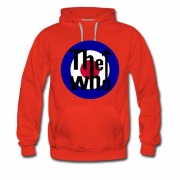 Men's The who white t-shirt Hoodie