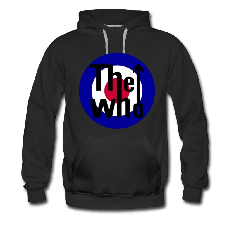 Men's The who white t-shirt Hoodie