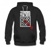 Men's THINK OUTSIDE BOX BLACK Hoodie