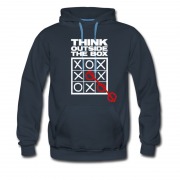 Men's THINK OUTSIDE BOX BLACK Hoodie
