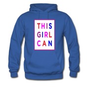 Men's This Girl Can Mix Color Hoodie