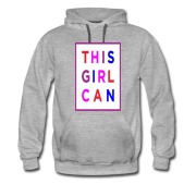 Men's This Girl Can Mix Color Hoodie