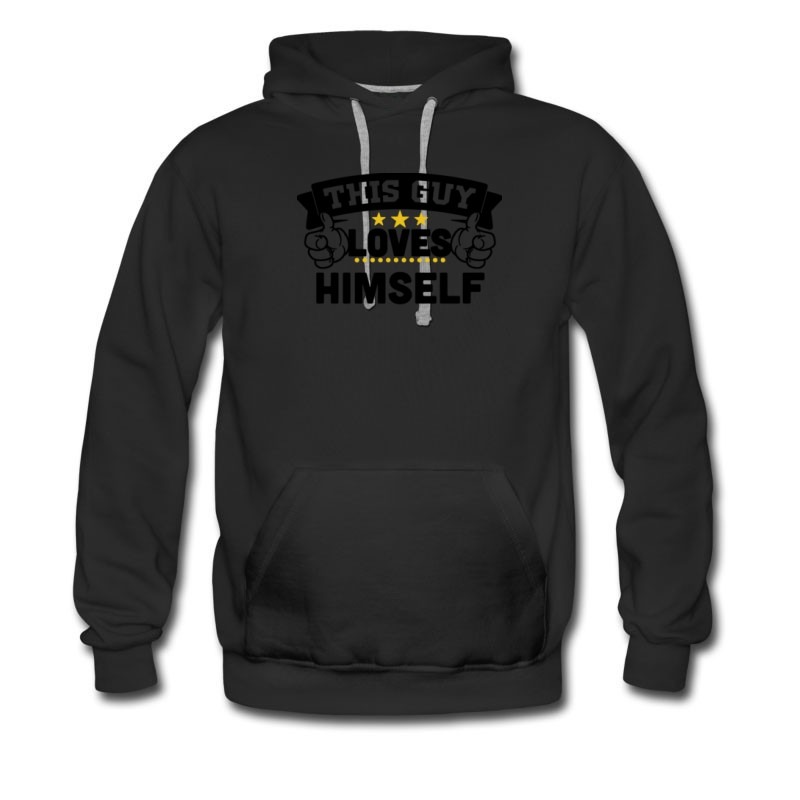 Men's This Guy Loves Himself Hoodie