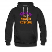 Men's This Is My Scary Bowler Costume Hoodie