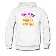 Men's This Is My Scary Bowler Costume Hoodie