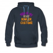 Men's This Is My Scary Bowler Costume Hoodie