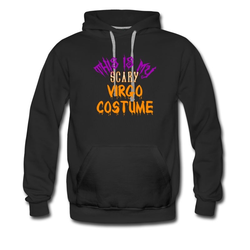 Men's This Is My Virgo Scary Costume Hoodie