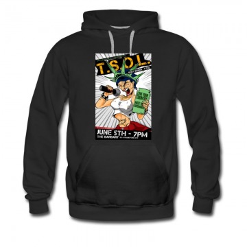 Men's T.S.O.L Band Gig Poster Hoodie