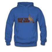 Men's TURKEY GIVE EM THE BIRD Hoodie