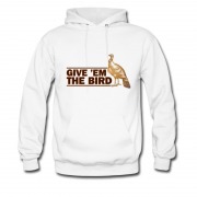 Men's TURKEY GIVE EM THE BIRD Hoodie