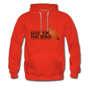 Men's TURKEY GIVE EM THE BIRD Hoodie
