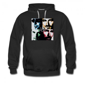 Men's U2 Pop Album Music Rock Classic Hoodie