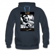 Men's U2 The Golden Unplugged Rock Music Hoodie