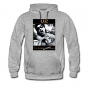 Men's U2 The Golden Unplugged Rock Music Hoodie