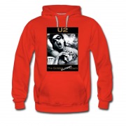 Men's U2 The Golden Unplugged Rock Music Hoodie