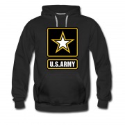 Men's U.s.army Hot Logo Design Hoodie