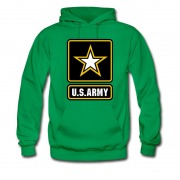 Men's U.s.army Hot Logo Design Hoodie