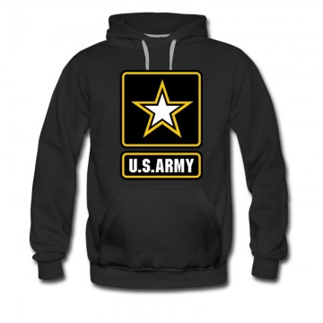 Men's U.s.army Hot Logo Design Hoodie