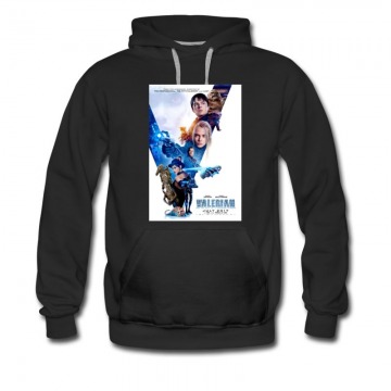 Men's Valerian 2017 Movies Poster Hoodie
