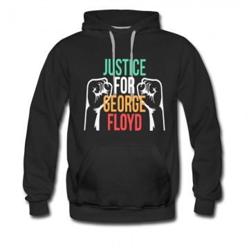 Men's Vintage Justice For George Floyd Hoodie