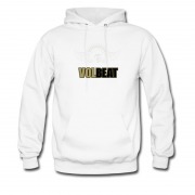 Men's Voltbeat Skull Wings Logo Cover Hoodie