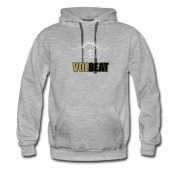 Men's Voltbeat Skull Wings Logo Cover Hoodie