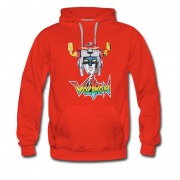 Men's Voltron Face Hoodie