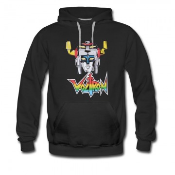 Men's Voltron Face Hoodie