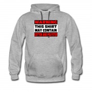 Men's Warnign Content Hoodie