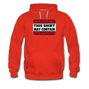 Men's Warnign Content Hoodie
