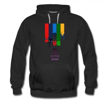 Men's We Are Super Hero Hoodie