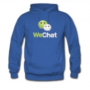 Men's We Chat We Love We Chat Sosial Hoodie