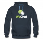 Men's We Chat We Love We Chat Sosial Hoodie