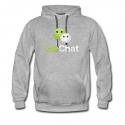 Men's We Chat We Love We Chat Sosial Hoodie