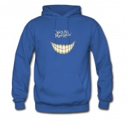 Men's Were All Mad Here Cheshire Cat Alice In The Wonderland Hoodie