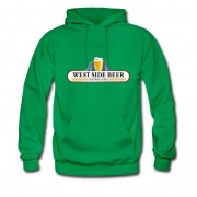 Men's West side beer Hoodie