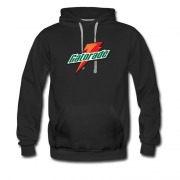 Men's White Gatorade Drinking Energy Logo Apparel Hoodie