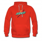 Men's White Gatorade Drinking Energy Logo Apparel Hoodie