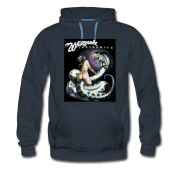 Men's white snake lovehunter Hoodie